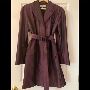 Valentino Miss V Belted Coat Made In Italy